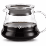 سيرفر V60 زجاجي 360 مل مقاس 01 لتحضير وتقديم القهوة المختصة سيرفر V60 زجاجي 360 مل مقاس 01 لتحضير وتقديم القهوة المختصة