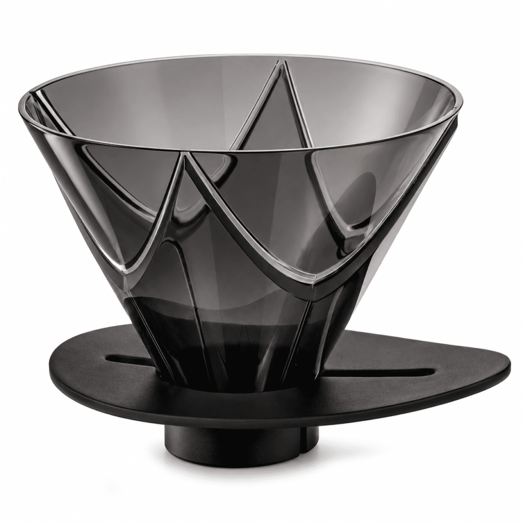 قمع تقطير هاريو V60 MUGEN مقاس 02 لتحضير القهوة المختصة | Hario V60 MUGEN Coffee Dripper 02